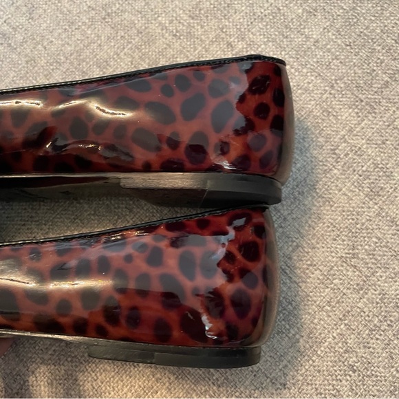 MARC BY MARC JACOBS Leopard 🐆 Patent Leather FLATS! Great condition 7.5 - Picture 8 of 14
